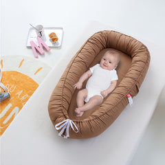 Organic Cotton Baby Lounger Nest Soft and Breathable Co Sleeping Bed