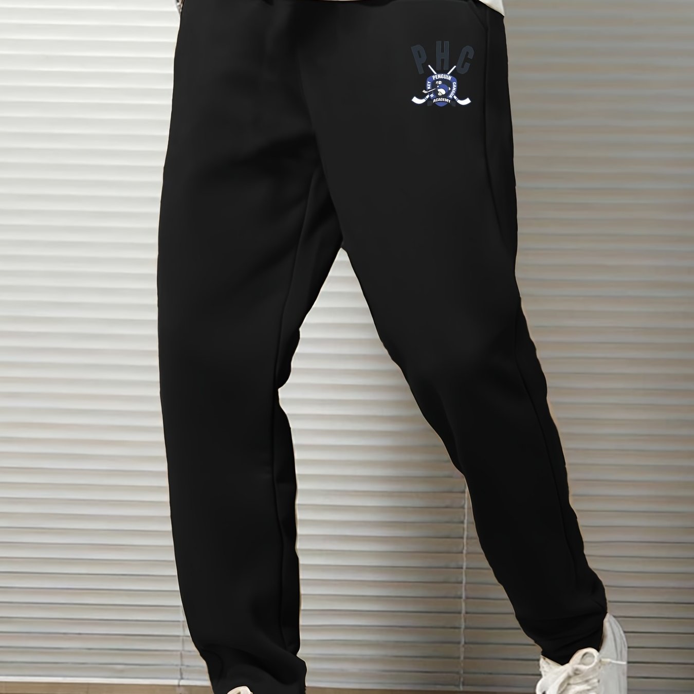 Men's Cartoon Print Jogger Pants Casual Loose Sweatpants