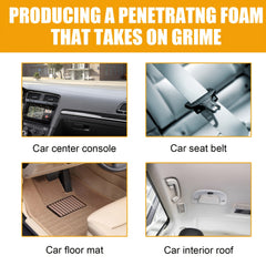 Foam Cleaner for Car Interior - Powerful Decontamination Nozzle