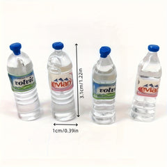 Dollhouse Mineral Water Cup Set for Landscapes Decor Props and Birthday