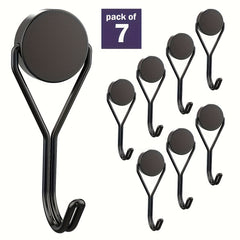 11pcs Magnetic Hooks 26Lbs Heavy Duty Neodymium Magnets Swivel Hook