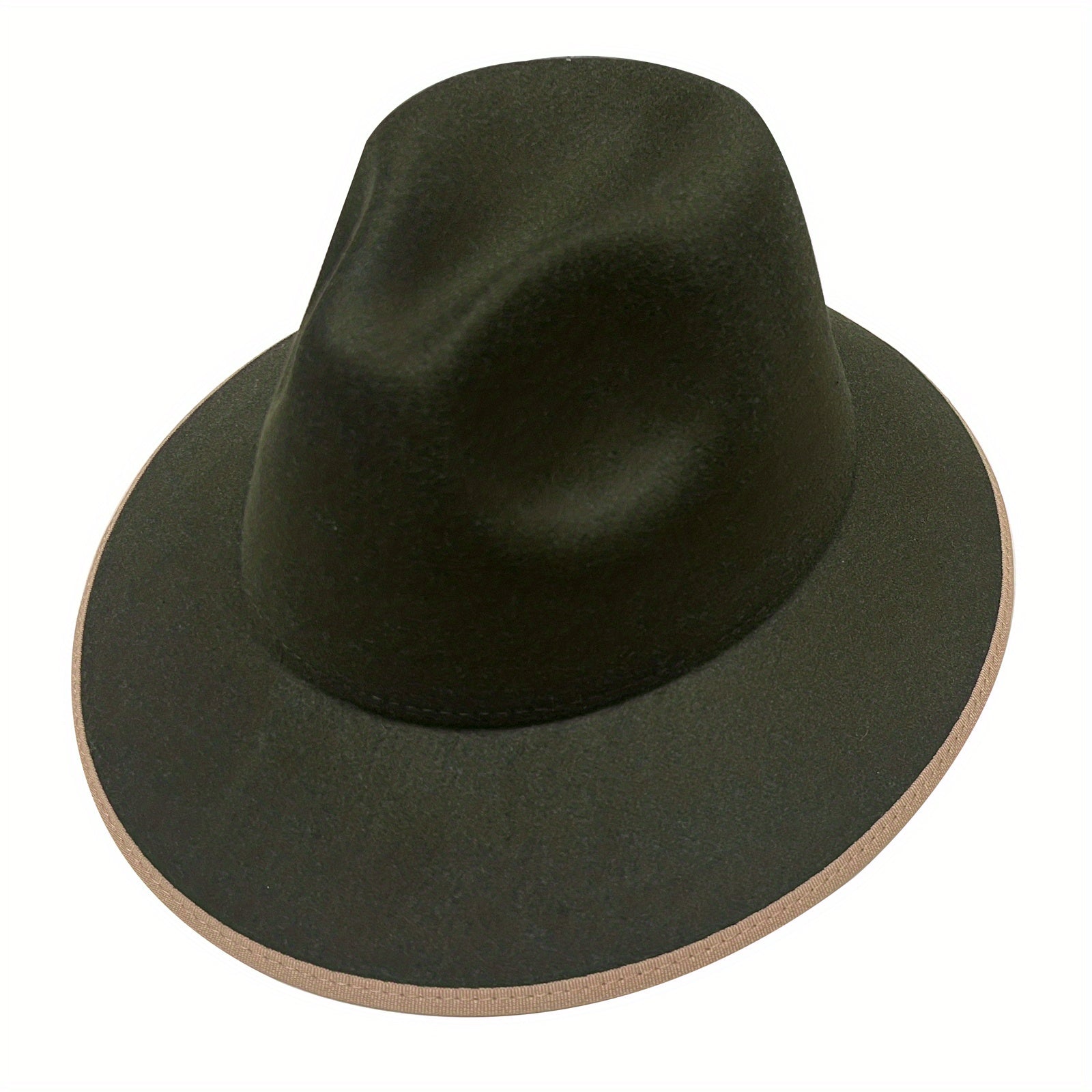 Men's Classic Trilby Fedora Hat Casual Jazz Cap