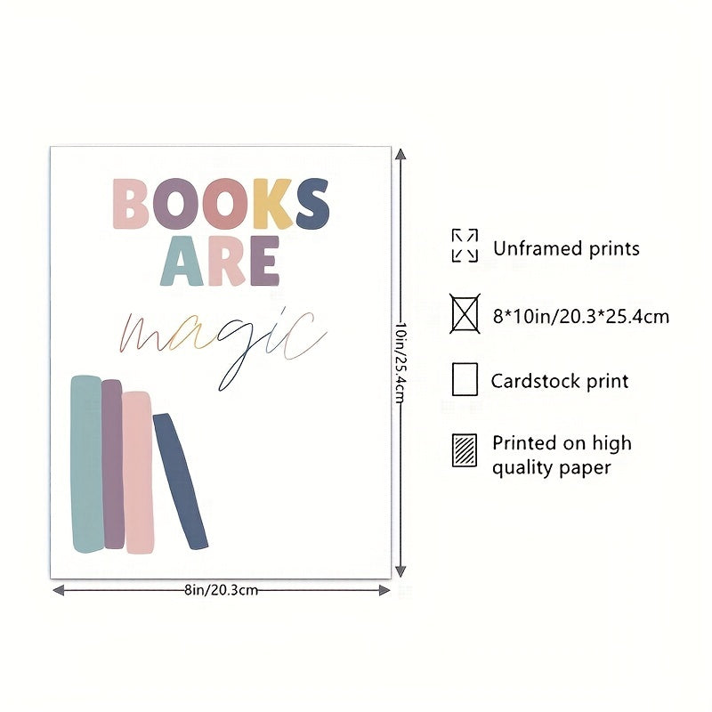 Books Are Magic Classroom Poster Education Poster For Preschool