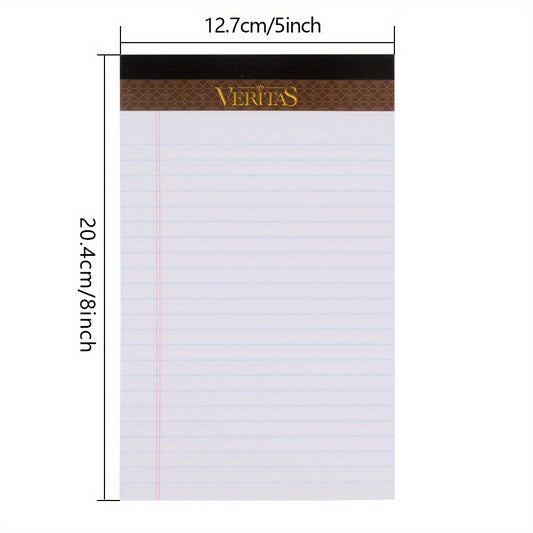 A5 Ruled Lined Writing Note Pad - 50 Sheets - School Office