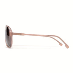 VIVIENFANG Aviator Sunglasses Polarized Retro Frame TR90 Unisex Jelly Powder