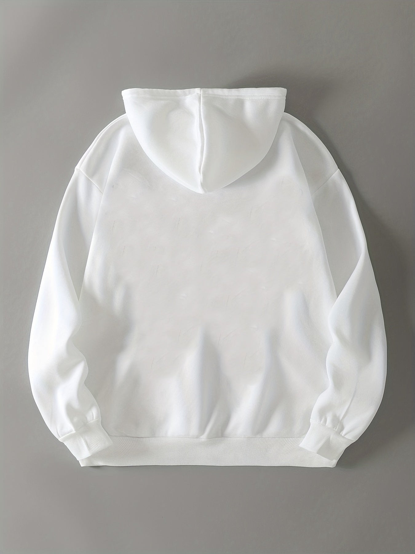 Letter Print Drawstring Sweater Long Sleeve Hoodies Women's Sweatshirt