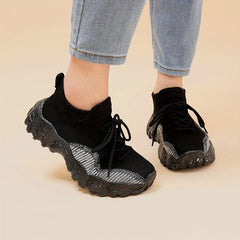 Women's Non-Slip Chunky Sneakers Breathable Outdoor Sport Shoes