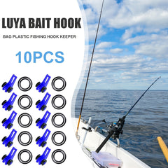 10pcs Hook Keeper Tackle Accessory Prevents Lost Bait and Lures