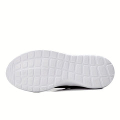 Women's Mesh Flat Shoes Breathable Lightweight Slip On Casual Walking Flats