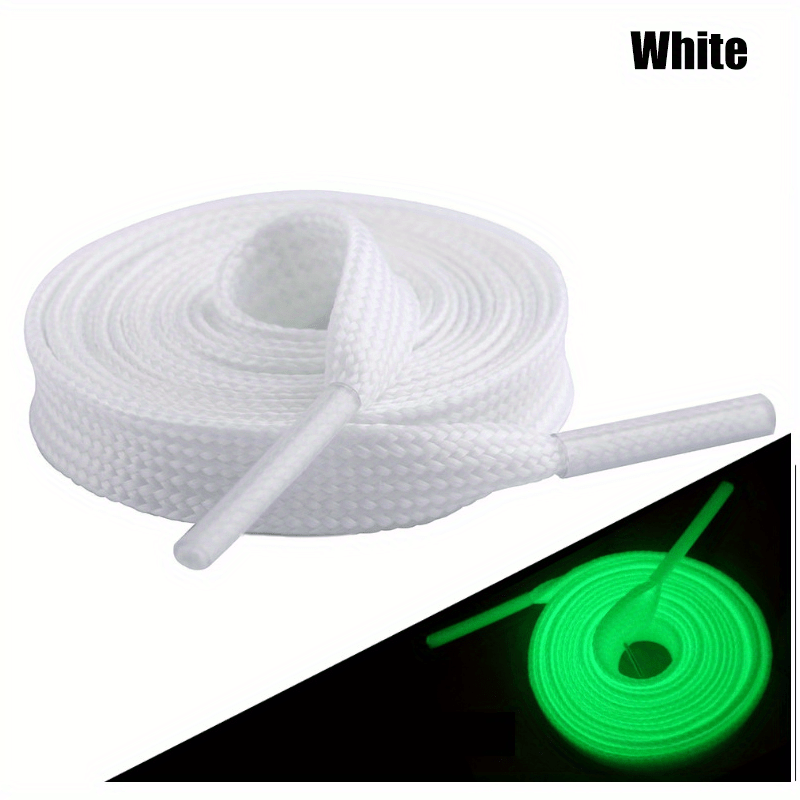 Reflective & Glow in the Dark Shoelaces Set - Enhanced Visibility & Safety