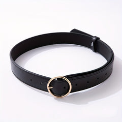 Men's Pin Buckle Leather Belt for Jeans Pants