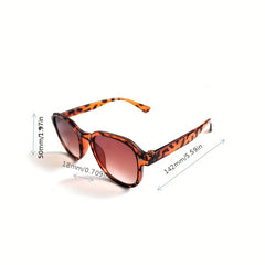 Retro Sunshade Sunglasses with Cleaning Cloth & Anti-extrusion Box