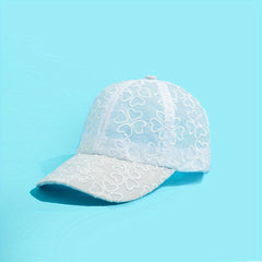 Lucky Clover Embroidery Trucker Hat Mesh Baseball Cap Lightweight Dad Hats