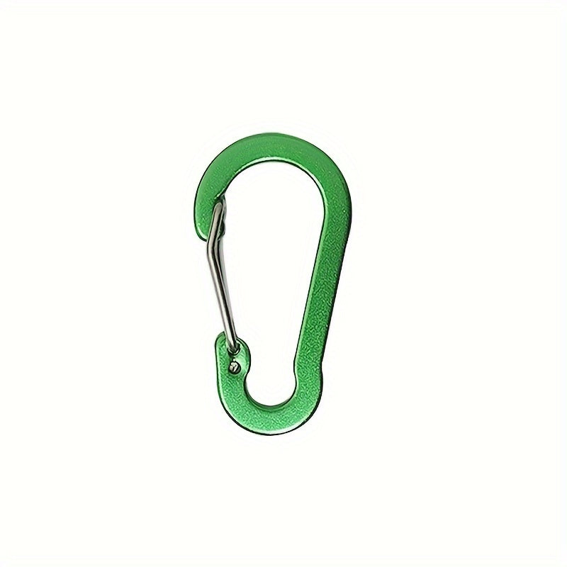 6pcs Aluminum Alloy S-shaped Quick Hanging Key Chain Backpack Buckle