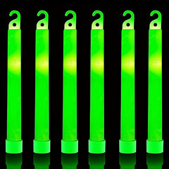 6pcs Emergency Glow Sticks 15 24 Cm Light Sticks Outdoor Survival Kit
