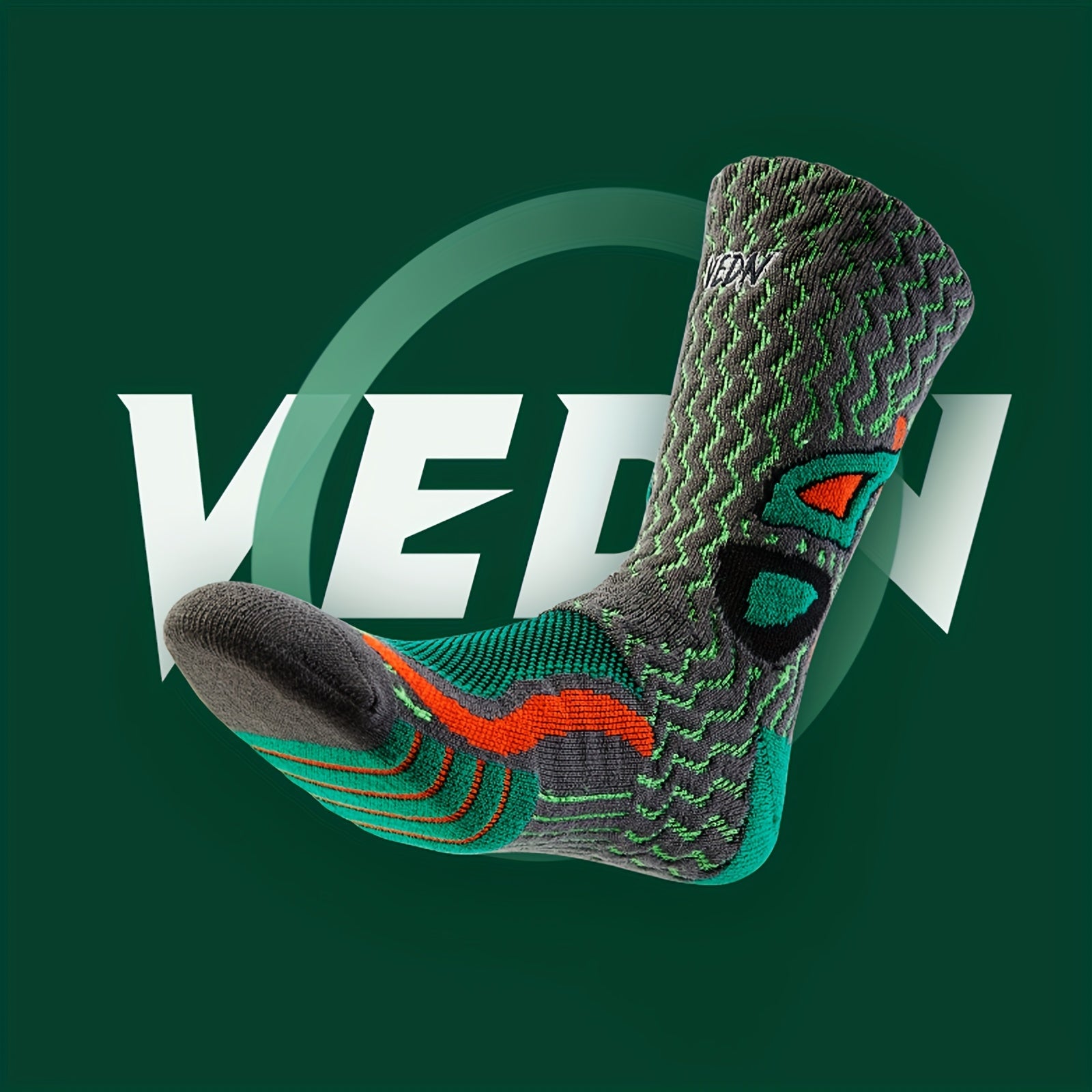 Outdoor Breathable Mid Calf Sport Socks - 1 Pair