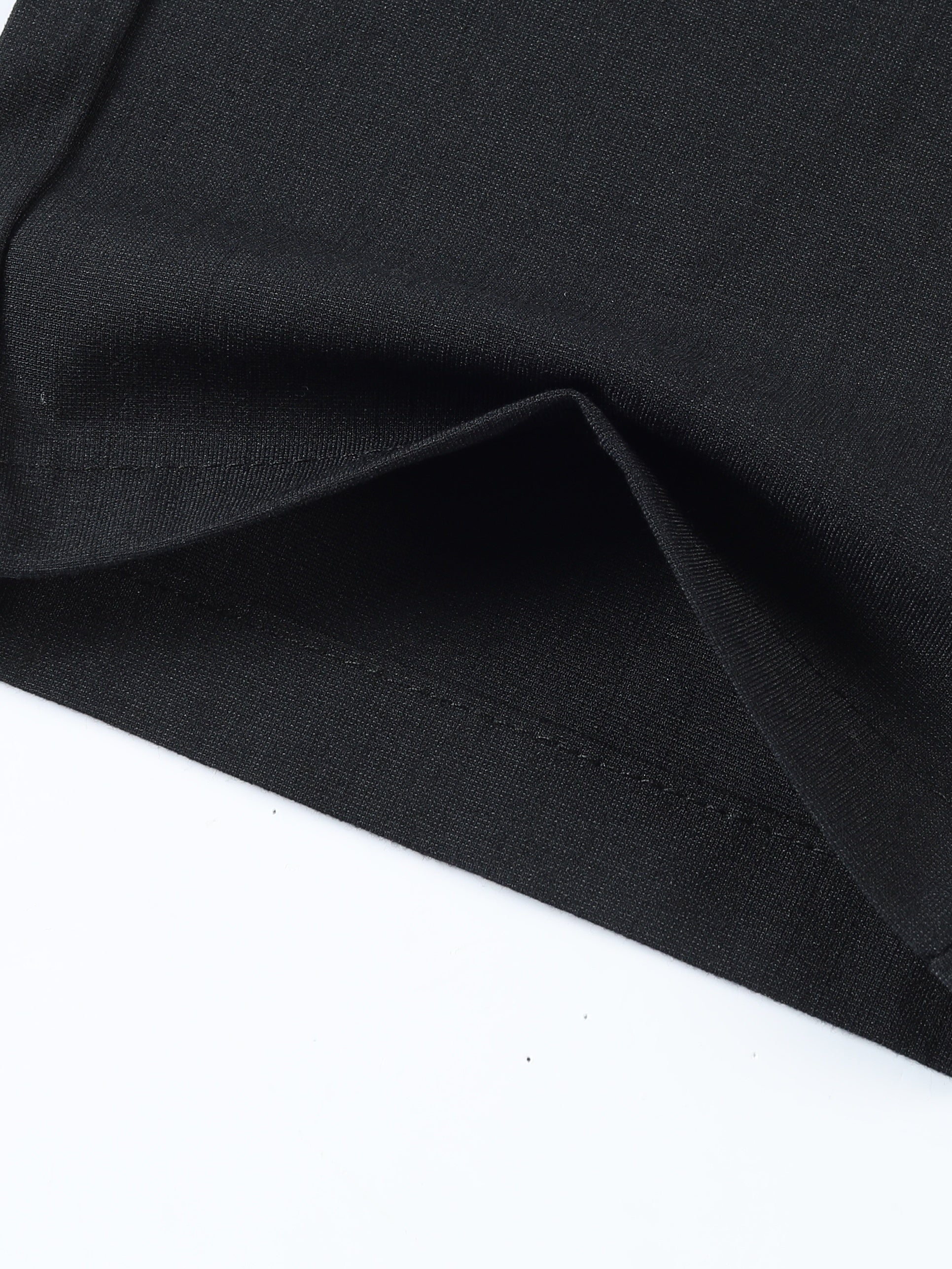 Men's Slim Fit Formal Solid Dress Pants for Business