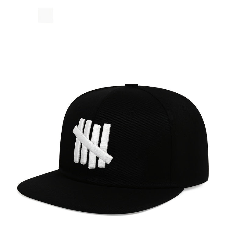 Unisex Sunshade Five Stripe Baseball Cap for Outdoor Sport