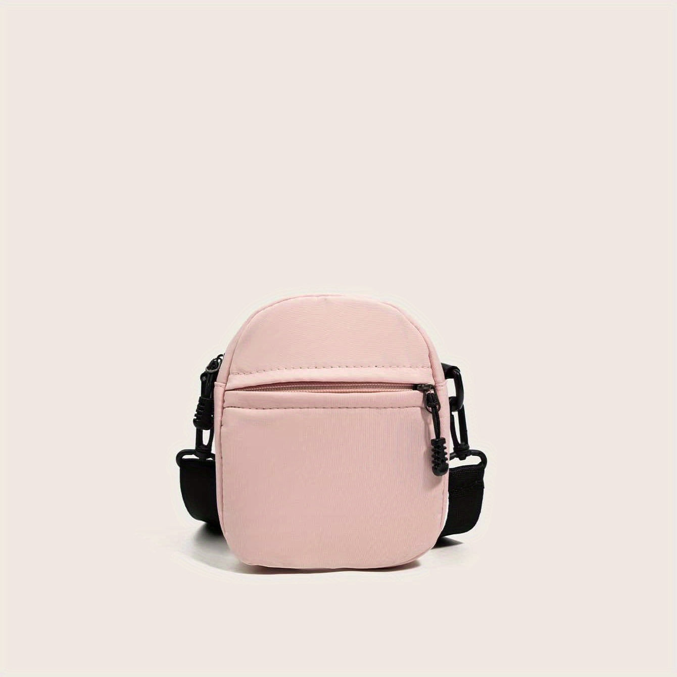 Kids Canvas Zipper Shoulder Bag Small Crossbody Bag