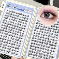 Segmented Curling False Eyelashes Lightweight Soft Makeup