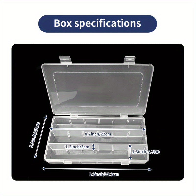 Large 4-Layer Storage Box for Fishing Tackle