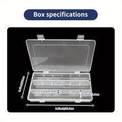 Large 4-Layer Storage Box for Fishing Tackle