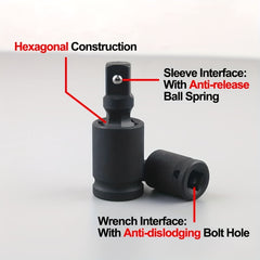 1/2 Inch Drive Swivel Impact Socket Set