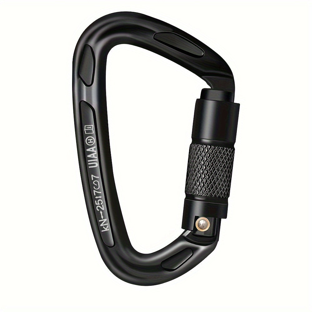 25KN Auto Locking Carabiner for Rock Climbing