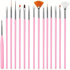 15pcs Nail Painting Brushes Nail Art Brushes Nail Art Tool