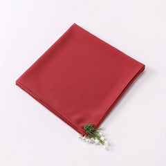 Tulip Tassel Decor Square Scarf for Women