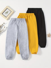 3 Boys Active Sweatpants Quick Drying Jogger Sports Pants Kids Clothing