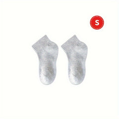 Boy's Mid Crew Sport Socks Sweat Absorbing Breathable Socks