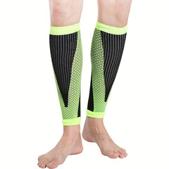 2pcs Sports Calf Protector Compression Sock Cover Men Women