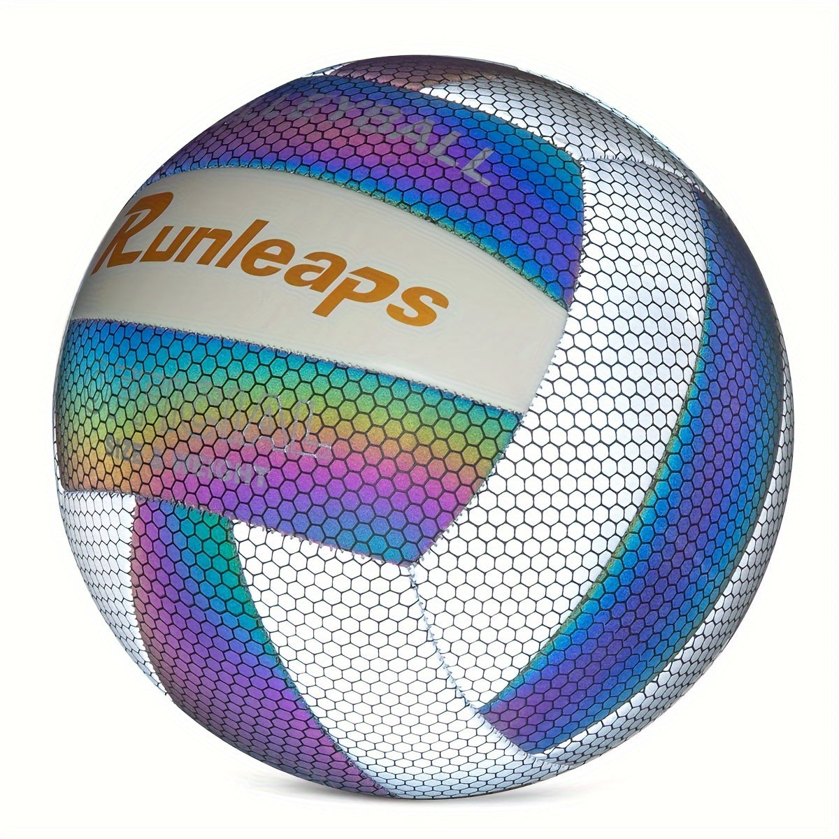 Size 5 Holographic Reflective Volleyball for Indoor & Outdoor Training