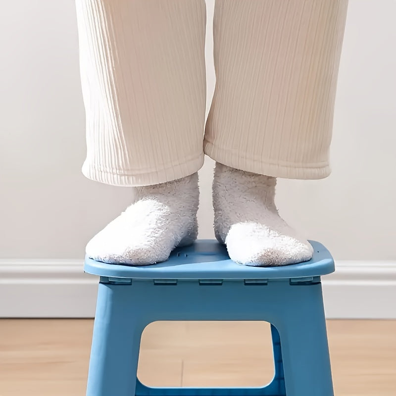 Portable Folding Stools Durable Plastic Stools For Home, Bathroom & Outdoor