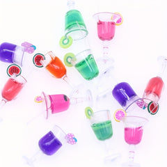 4pcs Dollhouse Fruit Cocktails Home Decoration Party Supplies