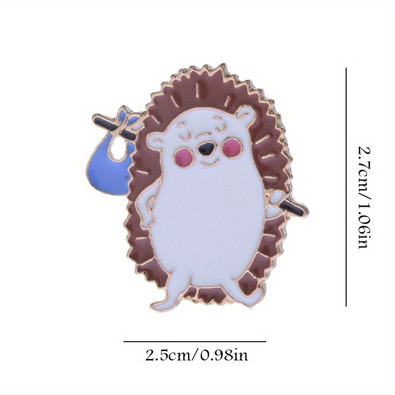 Animal Pendant Hedgehog Pendant Necklace Jewelry Gift