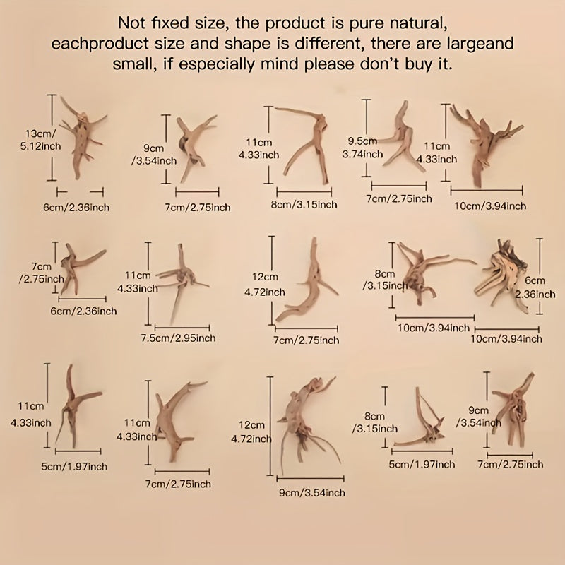 Creative Reptile Tank Fish Tank Ornaments Driftwood Tree Aquarium Decoration