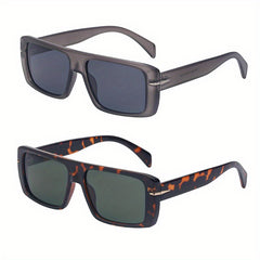 Vintage Square Sunglasses UV Protection Small Frame
