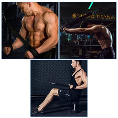 Tricep Training Rope With Cable Attachment Pull Down Rope