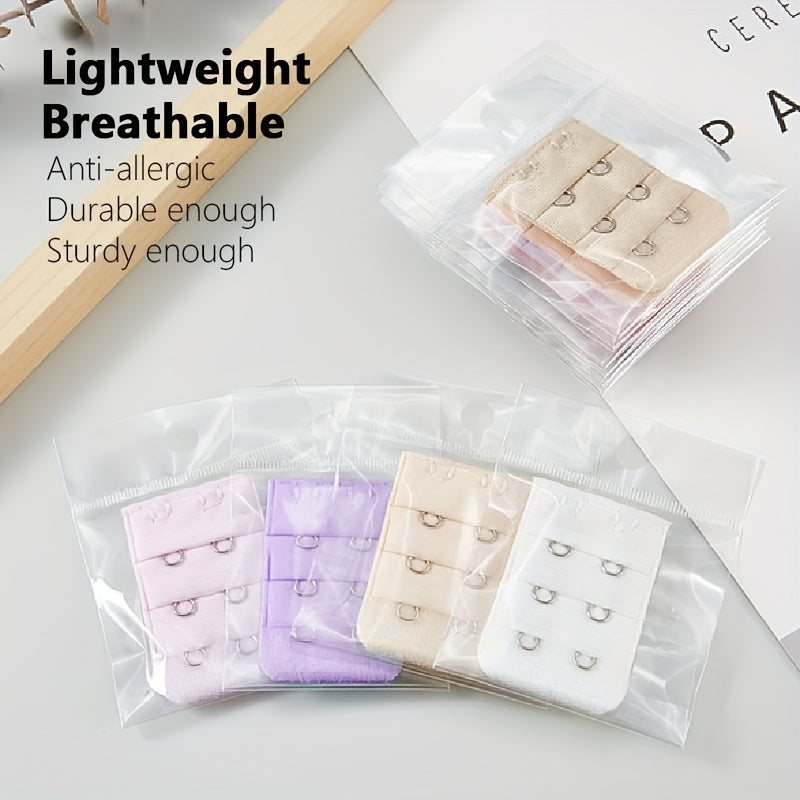 Adjustable 2 Hooks Bra Strap Extender for Braless Look