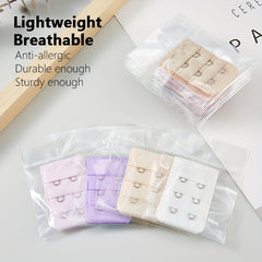 Adjustable 2 Hooks Bra Strap Extender for Braless Look