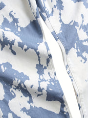 Men's Slim Fit Print Jeans Street Style Denim