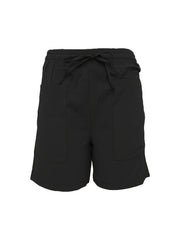 Solid Drawstring Waist Shorts Casual Pocket Shorts for Summer