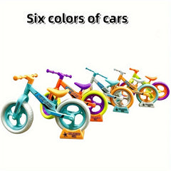 Creative Cartoon Building Blocks Motorcycle Model Toy