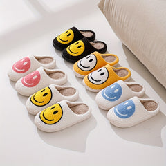 Cozy Smile House Slippers Men Winter Shoes