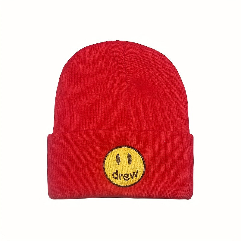 Embroidered Knitted Street Dance Woolen Hat