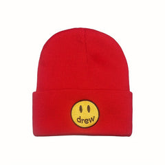 Embroidered Knitted Street Dance Woolen Hat