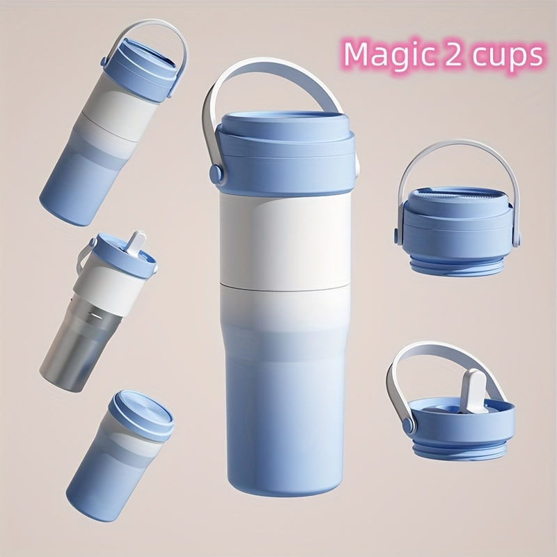 22oz Stainless Steel Insulated Water Bottle Leakproof for Sports Travel Camping