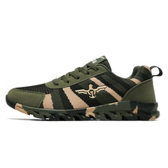 Women's Camo Hiking Shoes Outdoor Sneakers